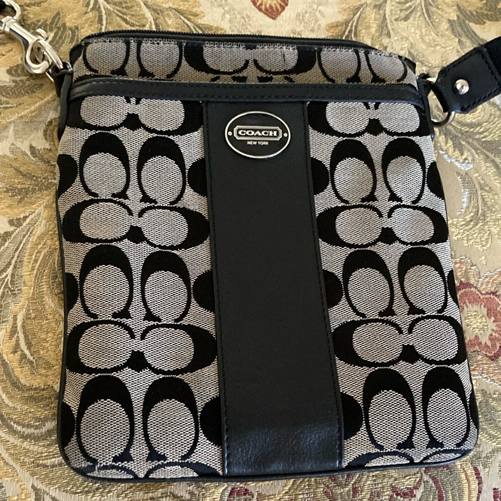 Coach Mini File Bag with Coach Wallet